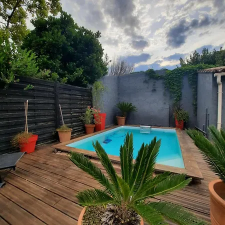 Maisonnette charmante avec piscine privative La Garde  Esterno foto